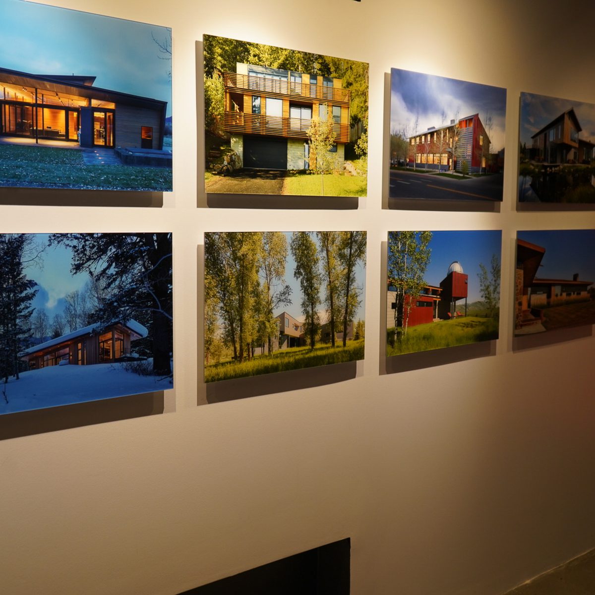 Architectural photography on display at the Dynia office event