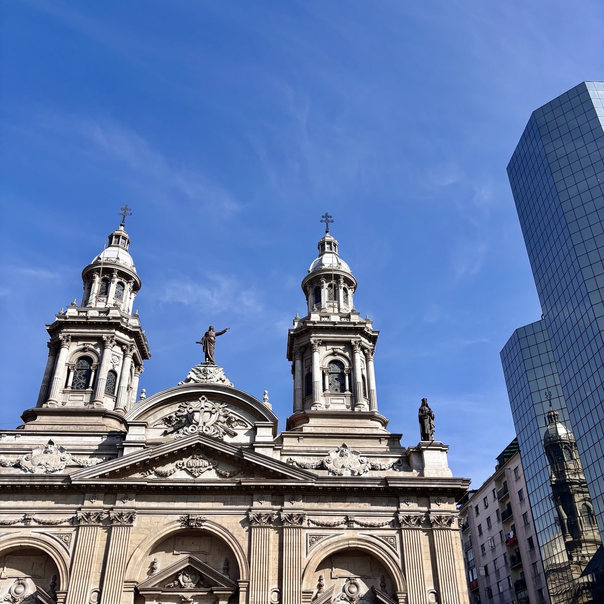 Cathedral in Santiago, Chile