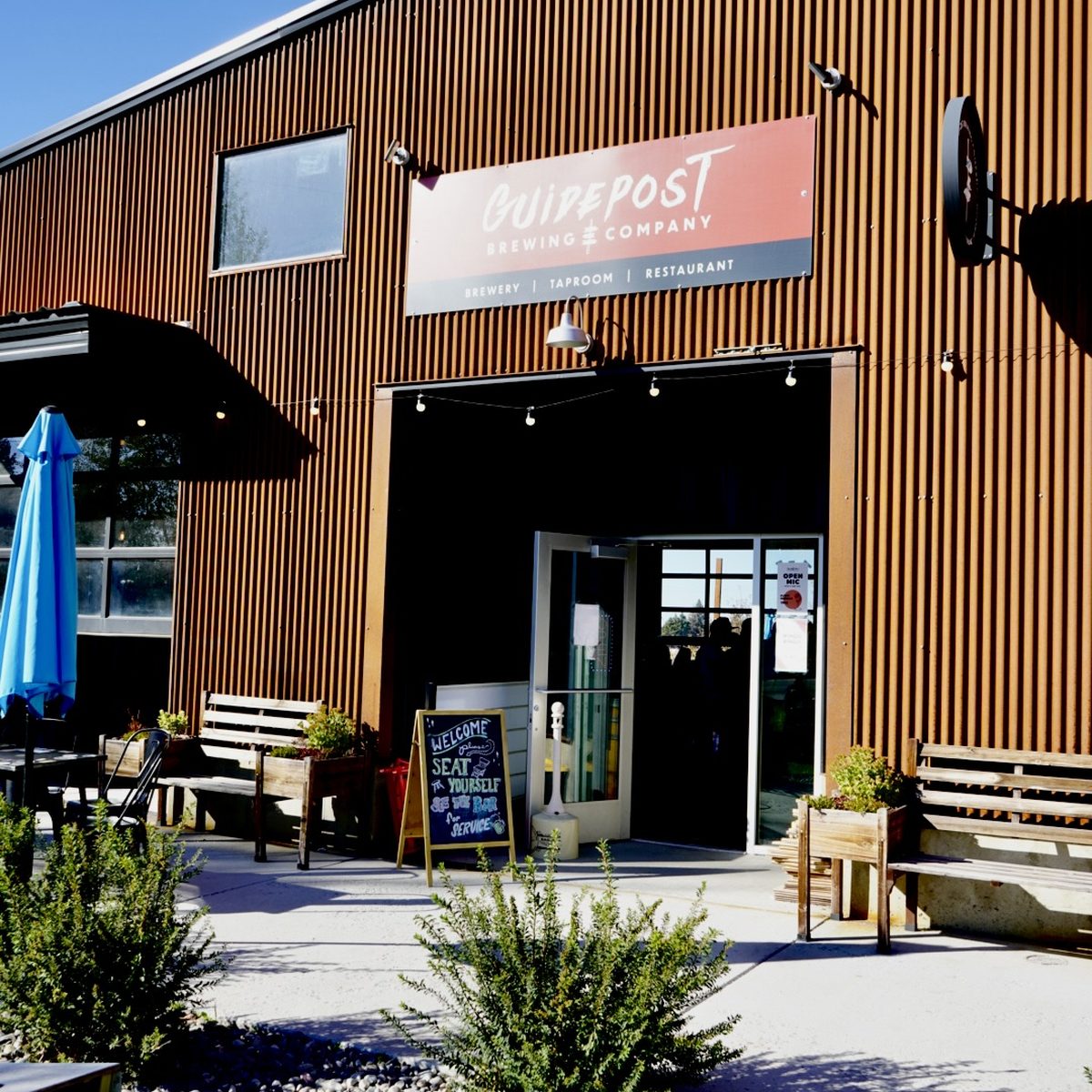 Guide Post brewery exterior